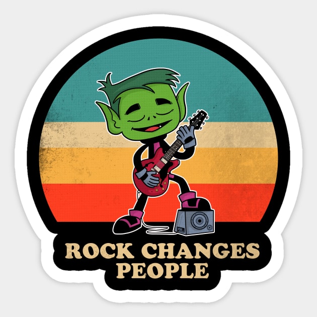 rock changes Sticker by Eoli Studio